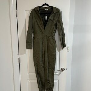 Fashion Nova Olive Green Jumpsuit